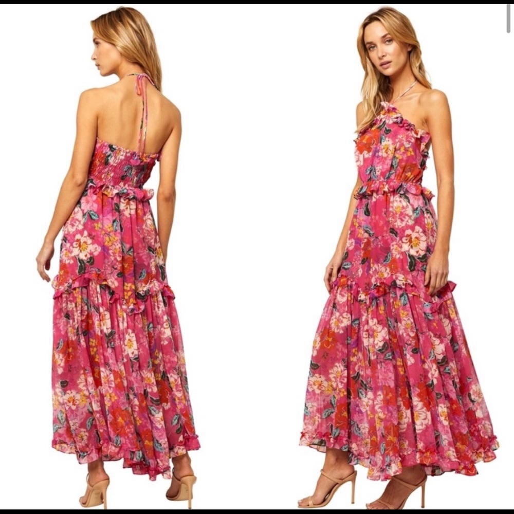 MISA Los Angeles Dallin Floral Maxi Dress - NWT
